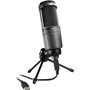 AT2020 USB CARDIOD CONDENSER STUDIO MICROPHONE WITH STAND MOUNT